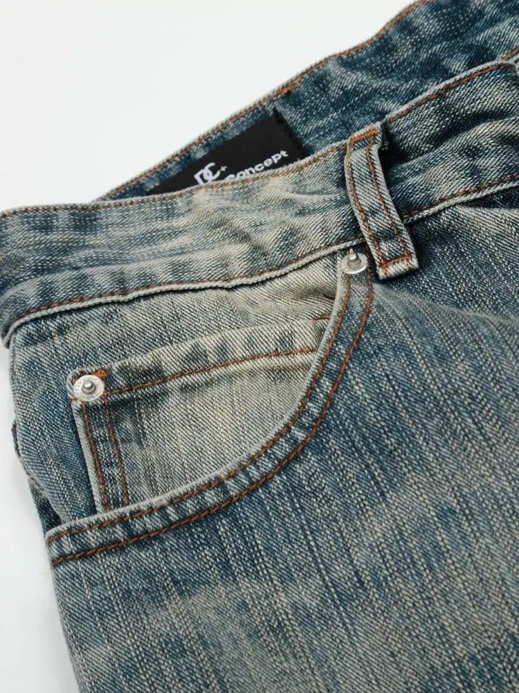Men's Vintage Washed Baggy Jeans - Update AvenueTrendsi100400265575448100400265575448Men's Vintage Washed Baggy JeansBlue
