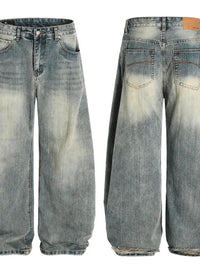 Men's Vintage Washed Baggy Jeans - Update AvenueTrendsi100400265575448100400265575448Men's Vintage Washed Baggy JeansBlue