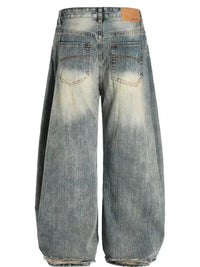 Men's Vintage Washed Baggy Jeans - Update AvenueTrendsi100400265575448100400265575448Men's Vintage Washed Baggy JeansBlue