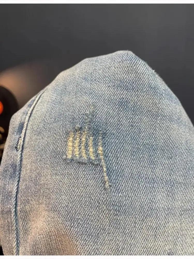 Men's Vintage Washed Distressed Boyfriend Jeans - Update AvenueTrendsi100400208607308100400208607308Men's Vintage Washed Distressed Boyfriend JeansLight Blue
