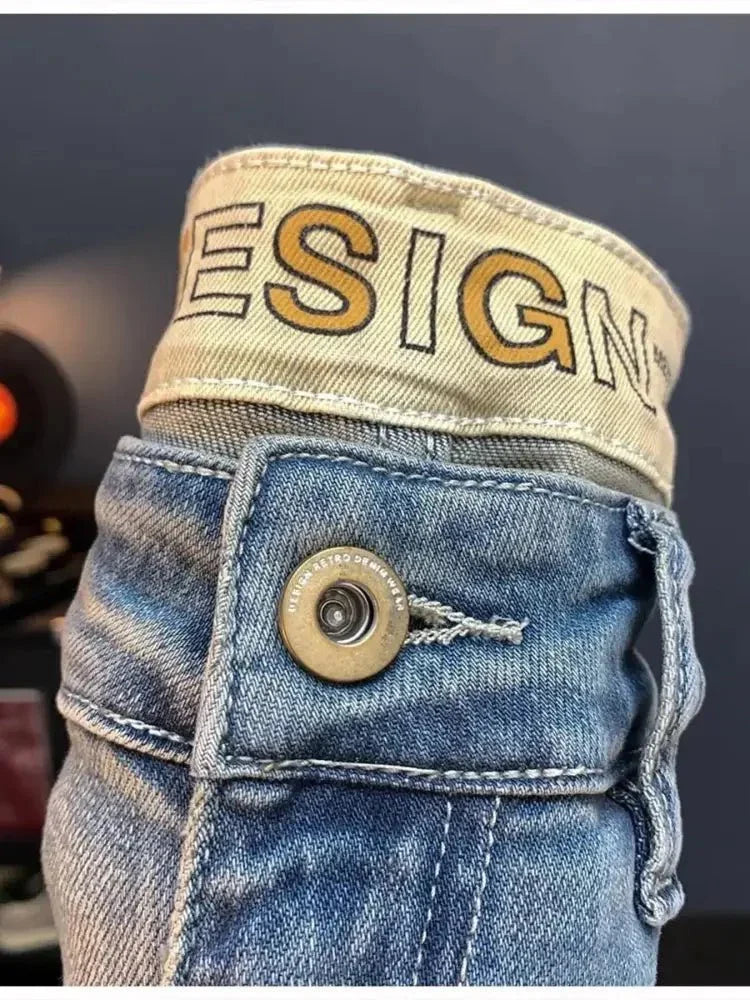 Men's Vintage Washed Distressed Boyfriend Jeans - Update AvenueTrendsi100400208607308100400208607308Men's Vintage Washed Distressed Boyfriend JeansLight Blue