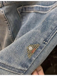 Men's Vintage Washed Distressed Boyfriend Jeans - Update AvenueTrendsi100400208607308100400208607308Men's Vintage Washed Distressed Boyfriend JeansLight Blue