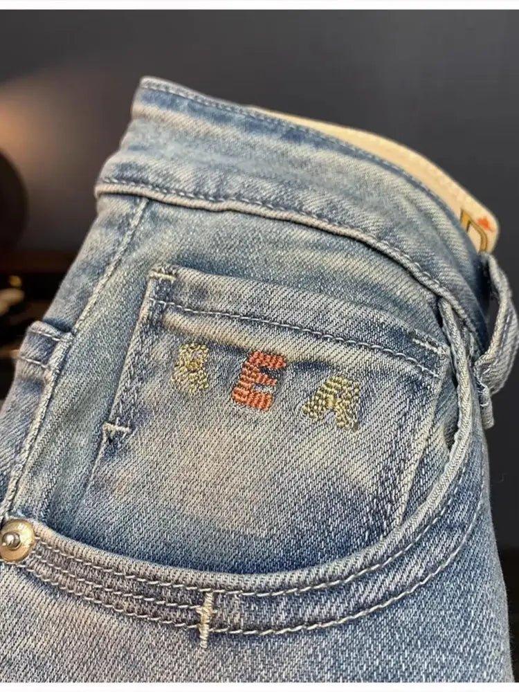 Men's Vintage Washed Distressed Boyfriend Jeans - Update AvenueTrendsi100400208607308100400208607308Men's Vintage Washed Distressed Boyfriend JeansLight Blue
