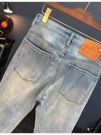 Men's Vintage Washed Distressed Boyfriend Jeans - Update AvenueTrendsi100400208607308100400208607308Men's Vintage Washed Distressed Boyfriend JeansLight Blue