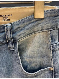 Men's Vintage Washed Distressed Boyfriend Jeans - Update AvenueTrendsi100400208607308100400208607308Men's Vintage Washed Distressed Boyfriend JeansLight Blue