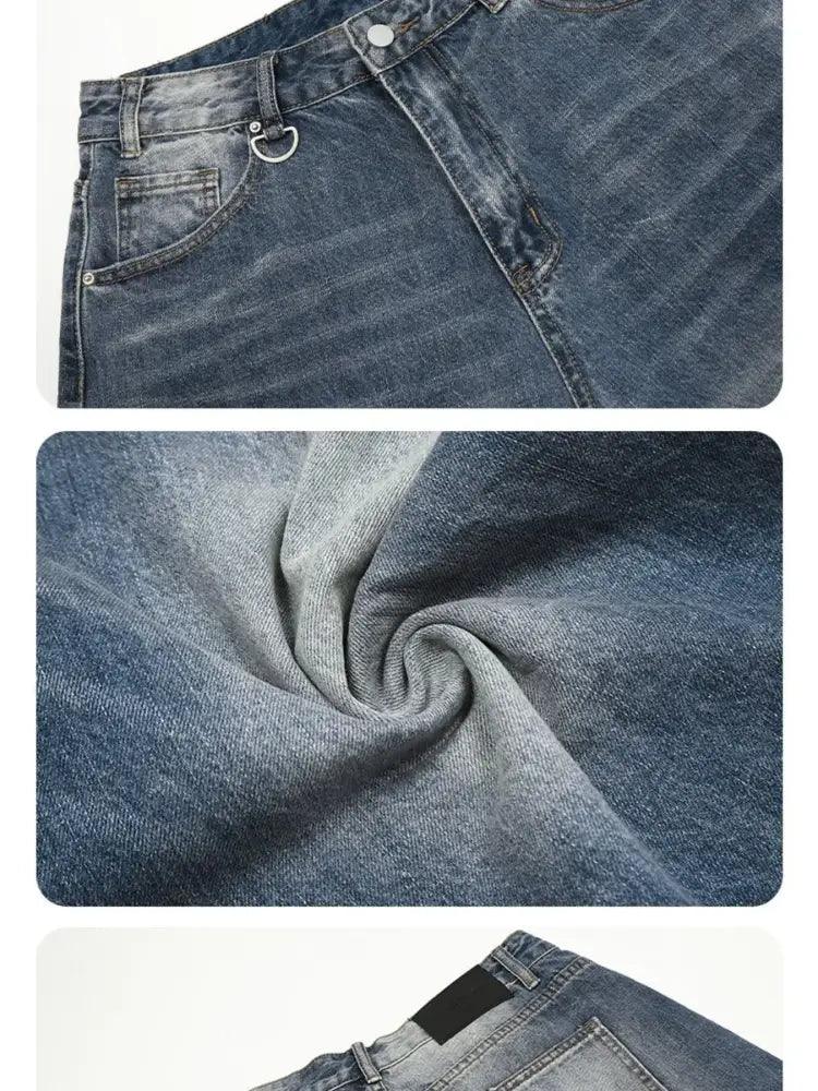 Men's Vintage Washed Wide Leg Denim Shorts - Update AvenueTrendsi100400990519002100400990519002Men's Vintage Washed Wide Leg Denim ShortsLight Blue