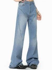 Men's Vintage Washed Wide Leg Jeans - Update AvenueTrendsi100400381056268100400381056268Men's Vintage Washed Wide Leg JeansSky Blue