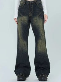 Men's Vintage Washed Wide Leg Jeans - Update AvenueTrendsi100400381056268100400381056268Men's Vintage Washed Wide Leg JeansSky Blue