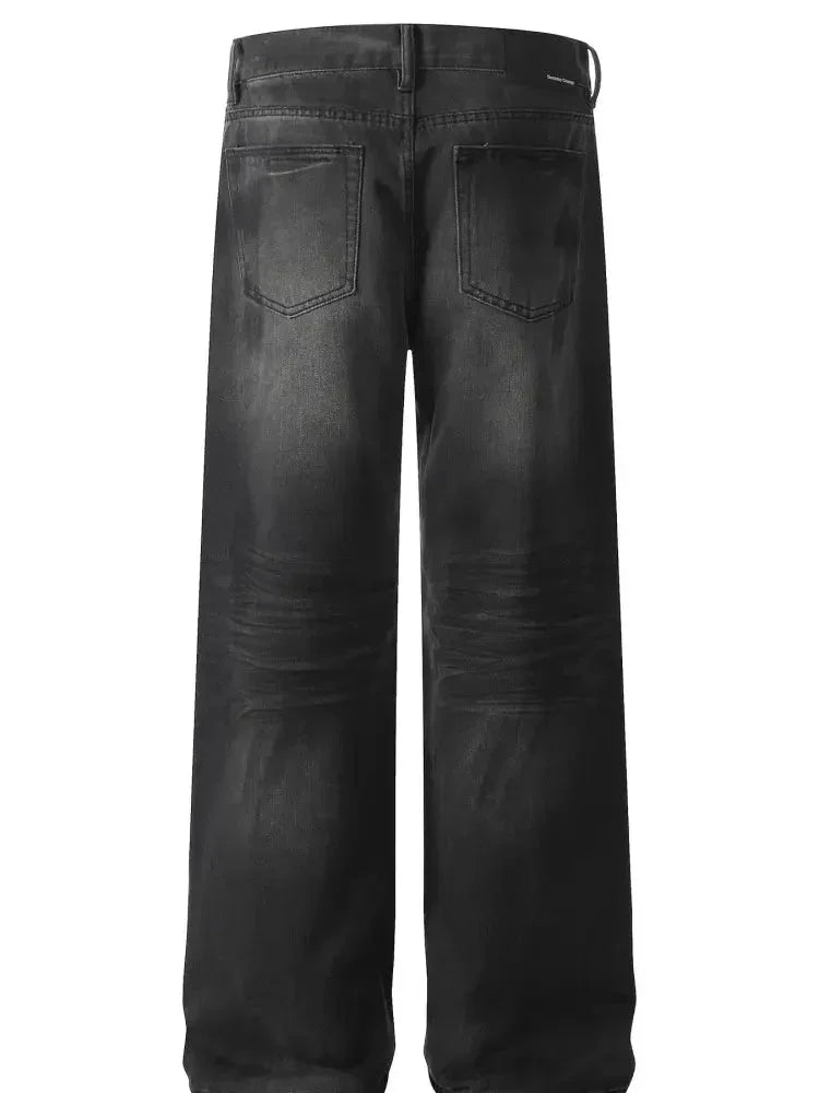 Men's Vintage Wide - Leg Baggy Jeans - Update AvenueTrendsi100400500268631100400500268631Men's Vintage Wide - Leg Baggy JeansBlack