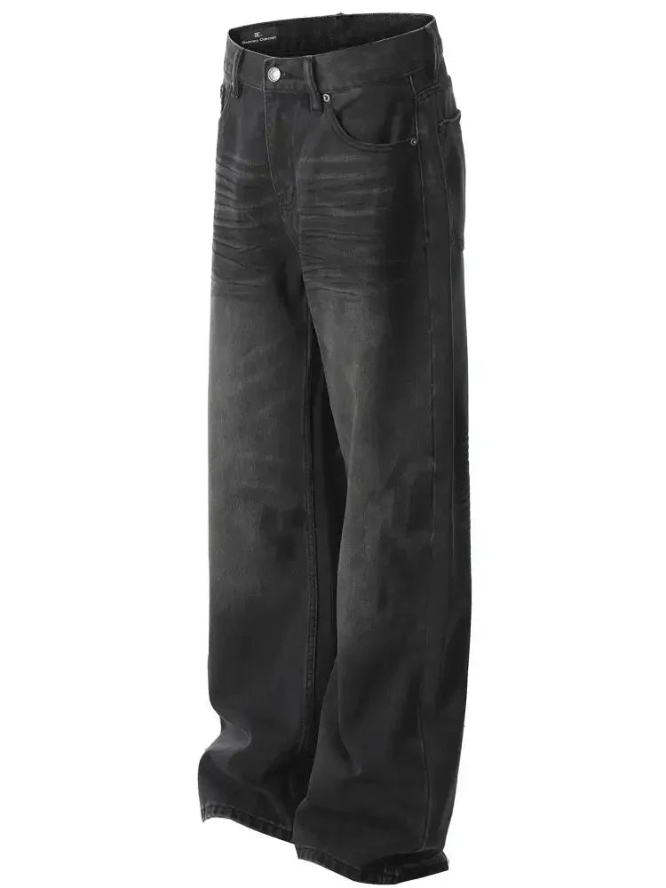 Men's Vintage Wide - Leg Baggy Jeans - Update AvenueTrendsi100400500268631100400500268631Men's Vintage Wide - Leg Baggy JeansBlack