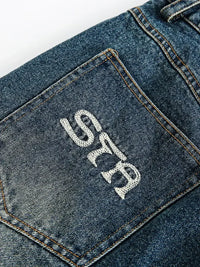Men's Wash Denim Shorts