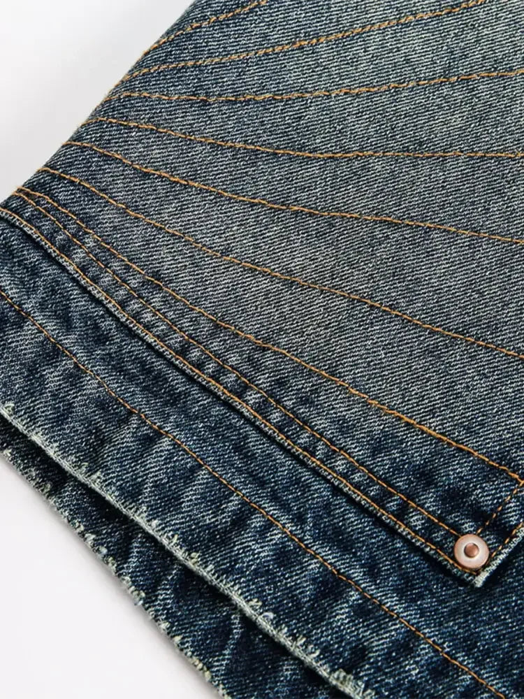 Men's Wash Denim Shorts