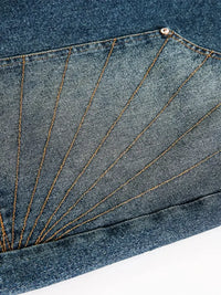 Men's Wash Denim Shorts