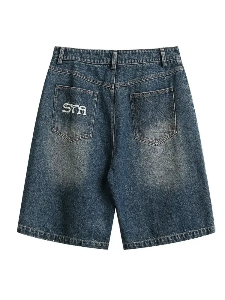 Men's Wash Denim Shorts