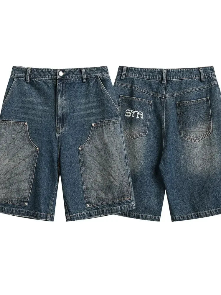 Men's Wash Denim Shorts