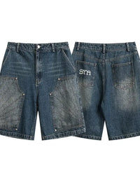 Men's Wash Denim Shorts