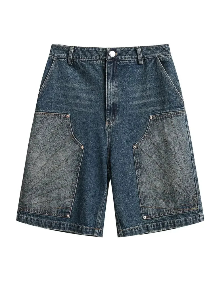 Men's Wash Denim Shorts