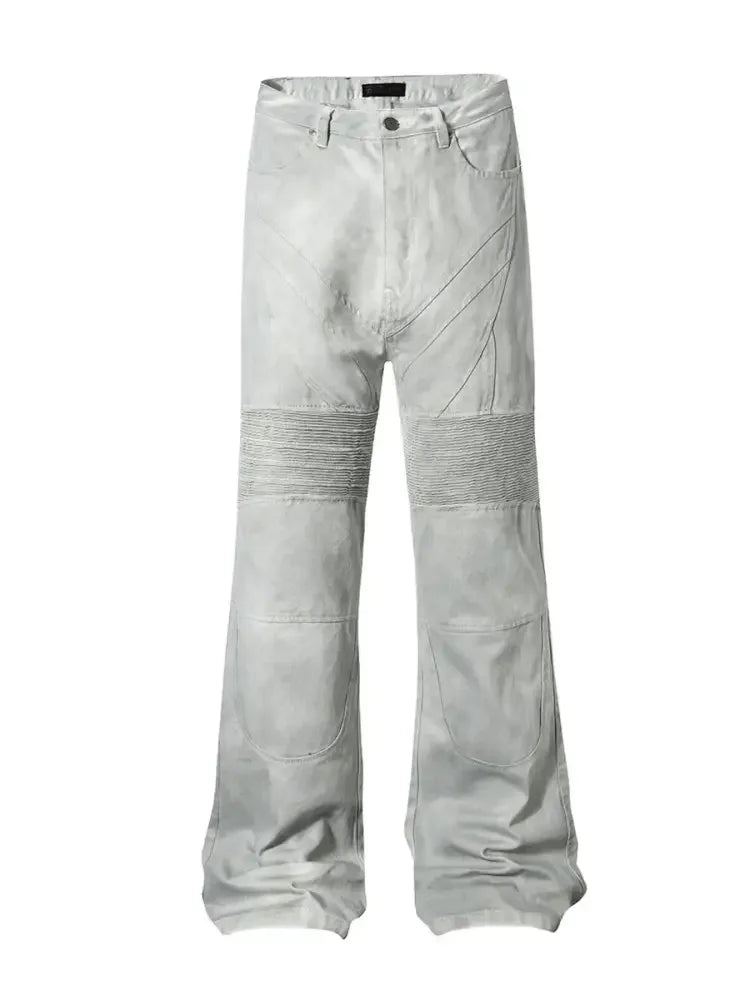 Men's Wash Flare Jeans