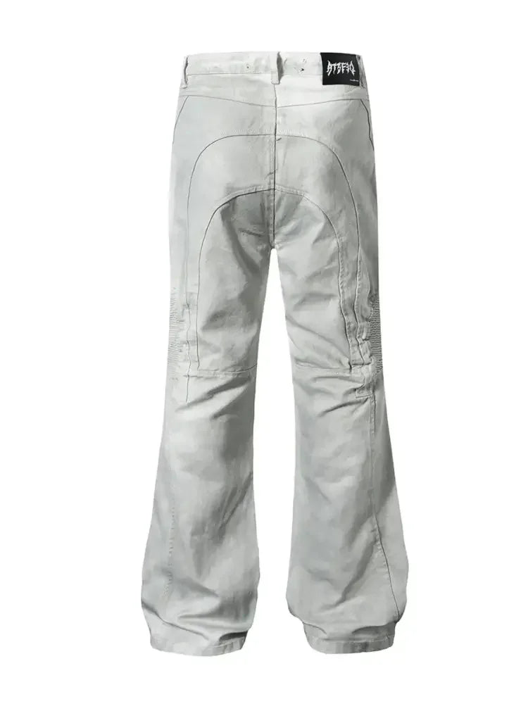 Men's Wash Flare Jeans