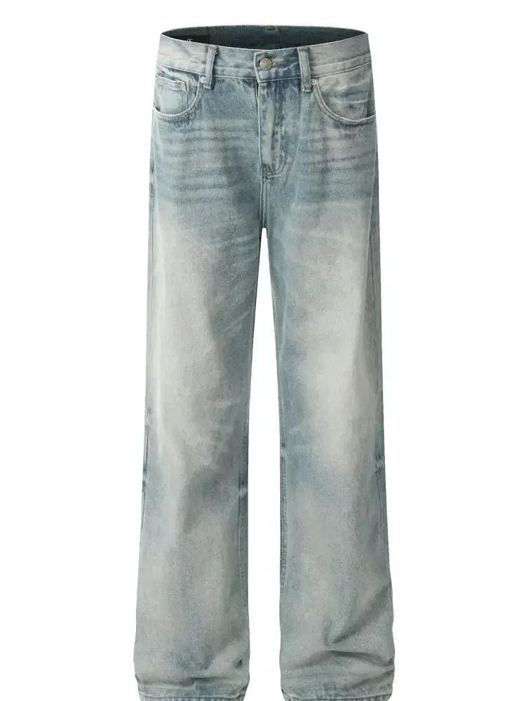 Men's Wash Loose Fit Jeans - Update AvenueTrendsi100400640826331100400640826331Men's Wash Loose Fit JeansBlue