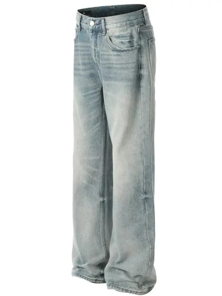 Men's Wash Loose Fit Jeans - Update AvenueTrendsi100400640826331100400640826331Men's Wash Loose Fit JeansBlue