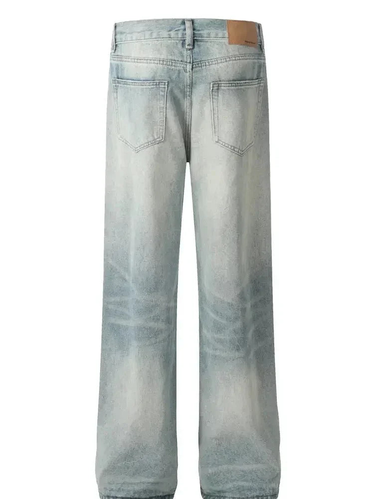 Men's Wash Loose Fit Jeans - Update AvenueTrendsi100400640826331100400640826331Men's Wash Loose Fit JeansBlue