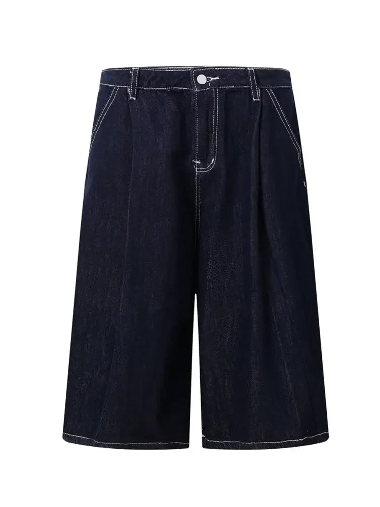 Men's Wash Relaxed Fit Denim Shorts