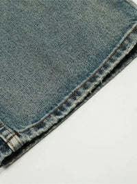 Men's Wash Straight Leg Jeans