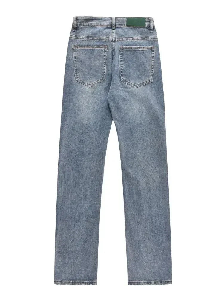 Men's Wash Straight Leg Jeans - Update AvenueTrendsi100400602311978100400602311978Men's Wash Straight Leg JeansBlue
