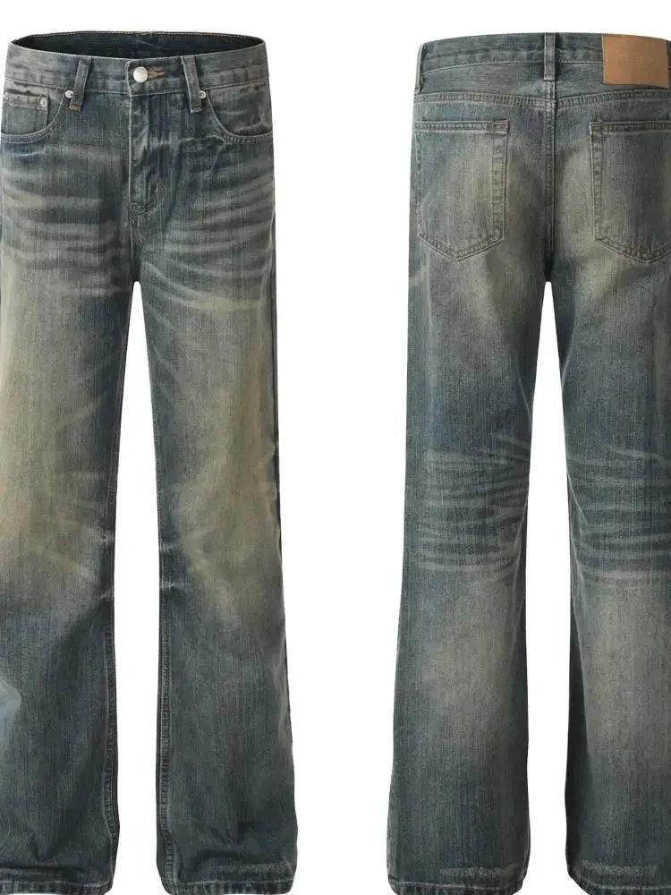 Men's Wash Straight Leg Jeans - Update AvenueTrendsi100400657304900100400657304900Men's Wash Straight Leg JeansBlue
