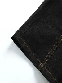 Men's Wash Wide Leg Baggy Jeans