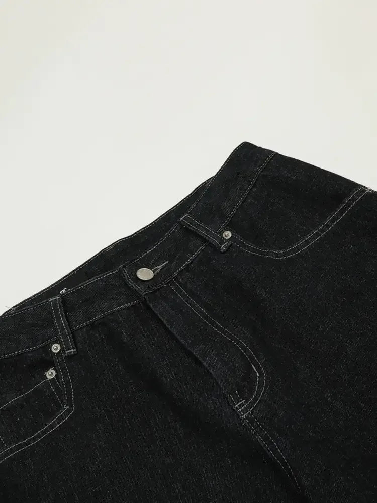 Men's Wash Wide Leg Cargo Jeans