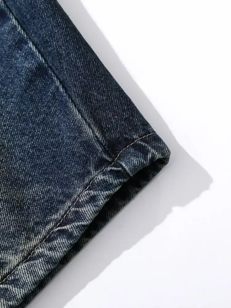 Men's Wash Wide Leg Cargo Jeans