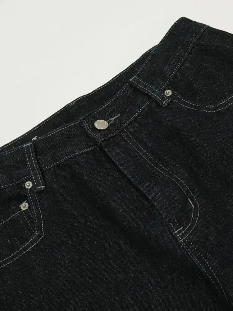 Men's Wash Wide Leg Cargo Jeans