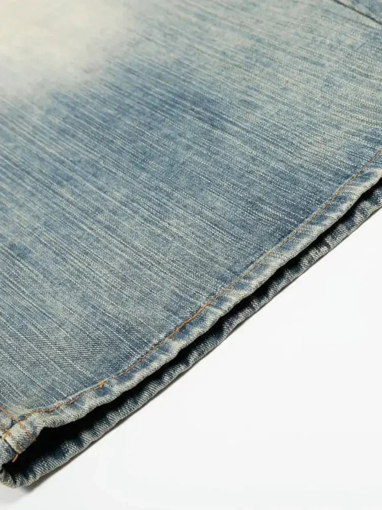 Men's Wash Wide - Leg Denim Shorts - Update AvenueTrendsi100400922501377100400922501377Men's Wash Wide - Leg Denim ShortsBlue