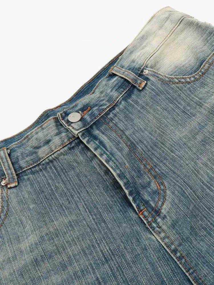 Men's Wash Wide - Leg Denim Shorts - Update AvenueTrendsi100400922501377100400922501377Men's Wash Wide - Leg Denim ShortsBlue