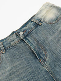 Men's Wash Wide - Leg Denim Shorts - Update AvenueTrendsi100400922501377100400922501377Men's Wash Wide - Leg Denim ShortsBlue