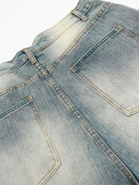 Men's Wash Wide - Leg Denim Shorts - Update AvenueTrendsi100400922501377100400922501377Men's Wash Wide - Leg Denim ShortsBlue