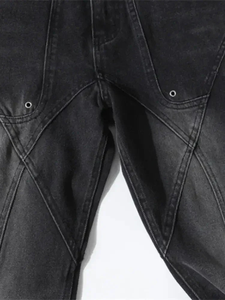 Men's Wash Wide Leg Flare Jeans - Update AvenueTrendsi100400095968790100400095968790Men's Wash Wide Leg Flare JeansNostalgic Blue