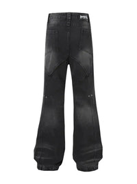 Men's Wash Wide Leg Flare Jeans - Update AvenueTrendsi100400095968790100400095968790Men's Wash Wide Leg Flare JeansNostalgic Blue