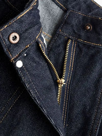 Men's Wash Wide Leg Jeans