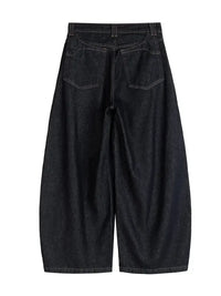 Men's Wash Wide Leg Jeans