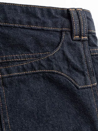 Men's Wash Wide Leg Jeans