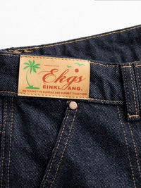 Men's Wash Wide Leg Jeans