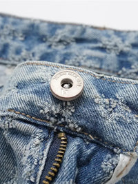 Men's Wash Wide Leg Jeans