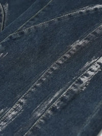 Men's Wash Wide Leg Jeans