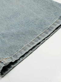 Men's Wash Wide Leg Jeans