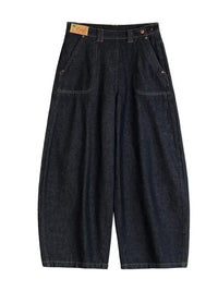 Men's Wash Wide Leg Jeans