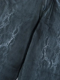 Men's Wash Wide Leg Jeans
