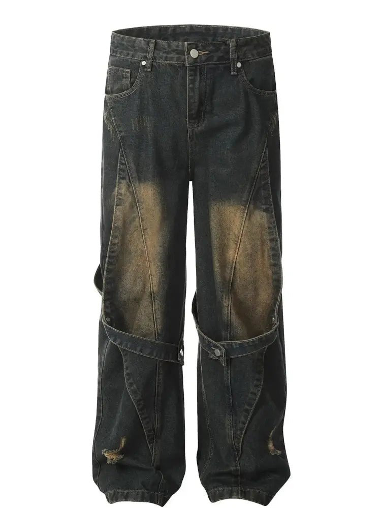 Men's Washed Baggy Jeans - Update AvenueTrendsi100400269042483100400269042483Men's Washed Baggy JeansBlue